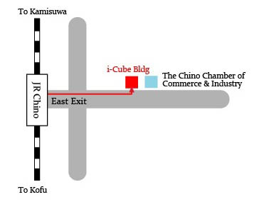 Nagano office map